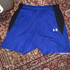 Under Armour blue shorts